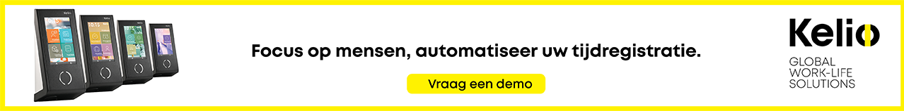 Focus op mensen, automatiseer uw tijdregistratie.